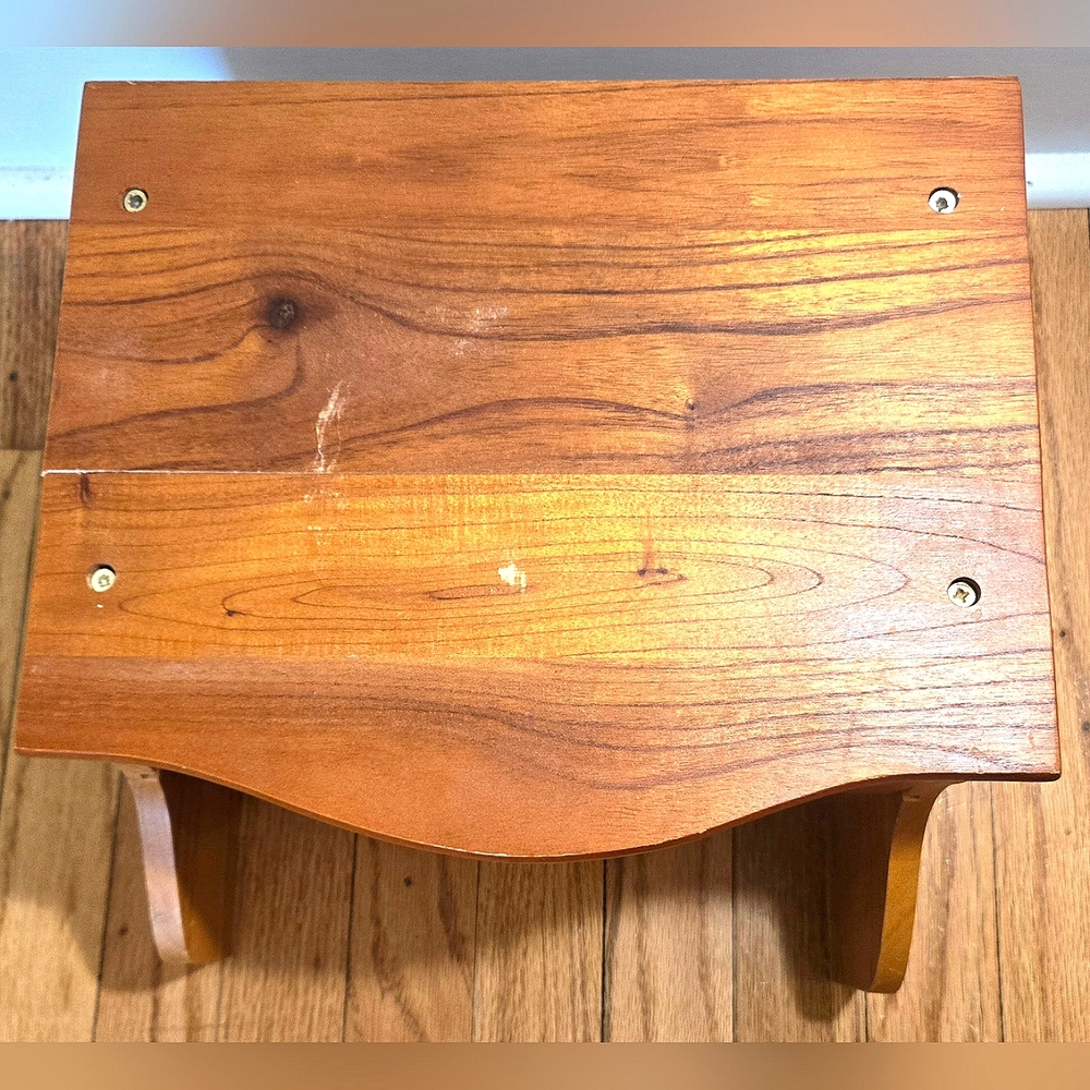 Wooden Side Table with Drawer - Picture 2 of 3